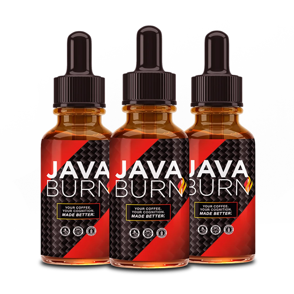 Java Burn Weight Management Support — Front Label